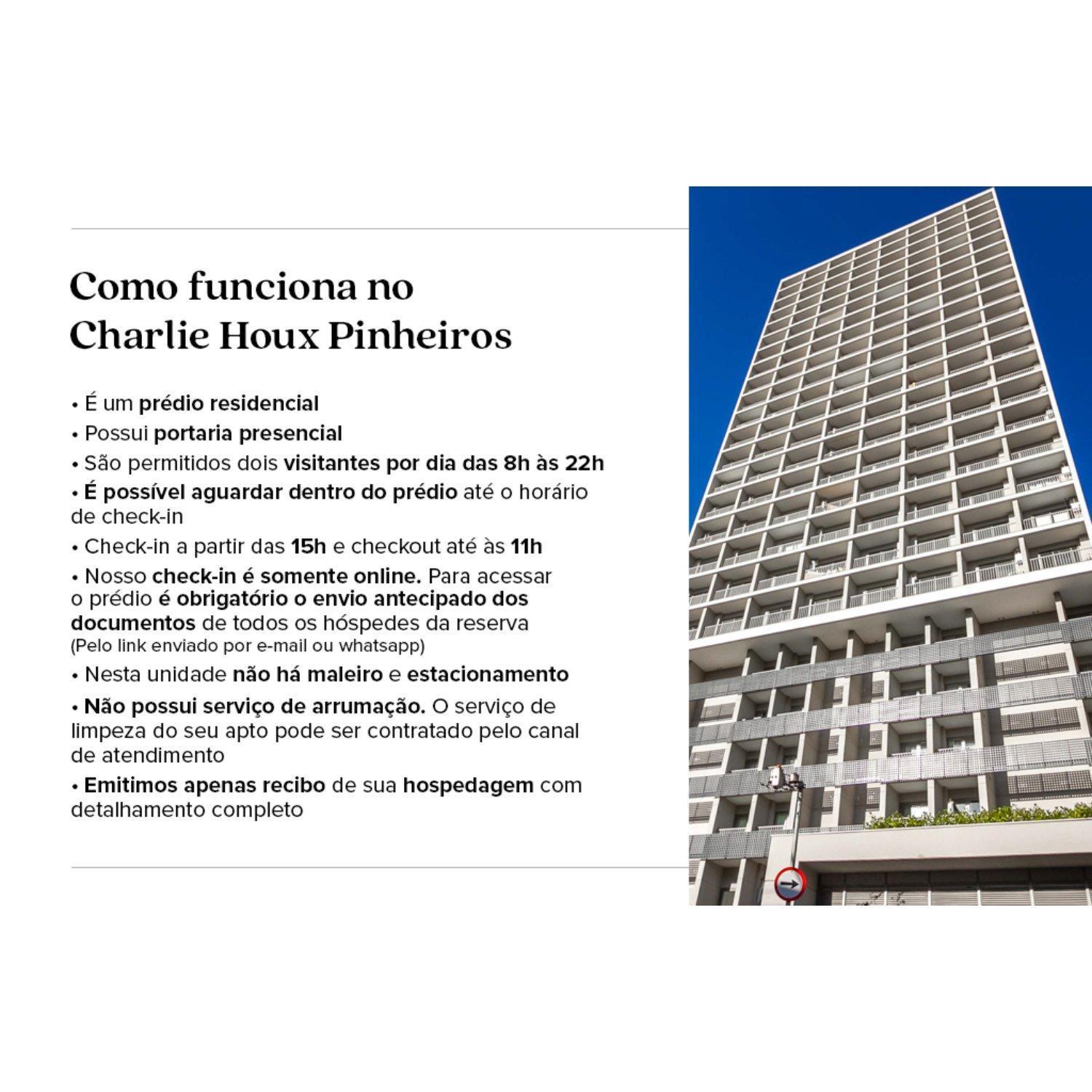 圣保罗Charlie Houx Pinheiros公寓 外观 照片